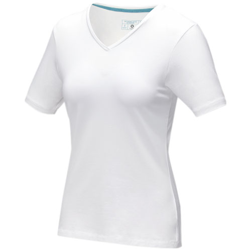 T-shirt Kawartha in tessuto organico a manica corta da donna - 38017