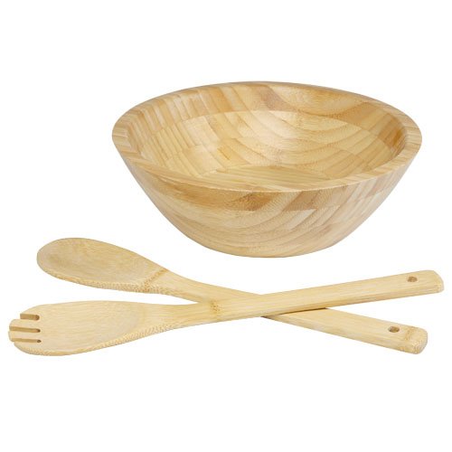 Ciotola e utensili Argulls in bamb&ugrave; per insalata - 113268